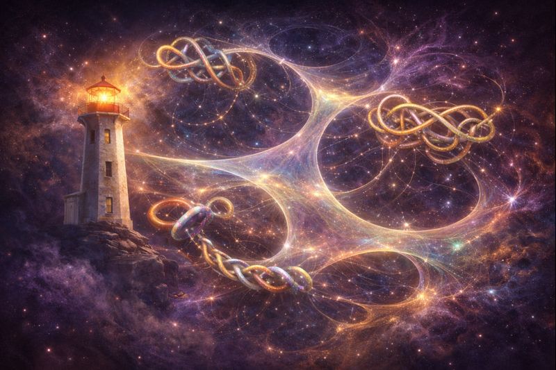 Phare de Halifax dans l'infini quantique, by ChatGPT